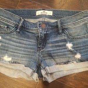 Hollister jean shorts